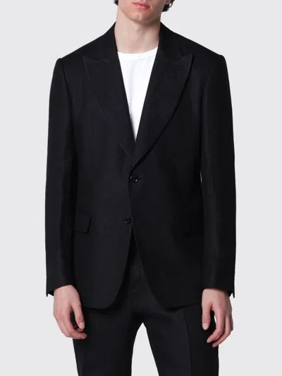 Lardini Jacket Men In Black