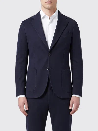 Lardini Jacket Men Color Blue