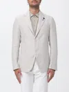 Lardini Jacket Men In Gray