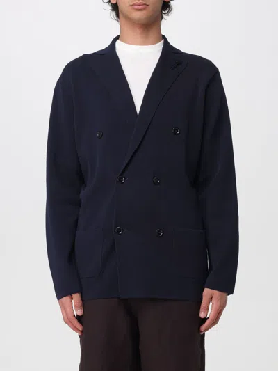 Lardini Jacket  Men Color Blue In Black
