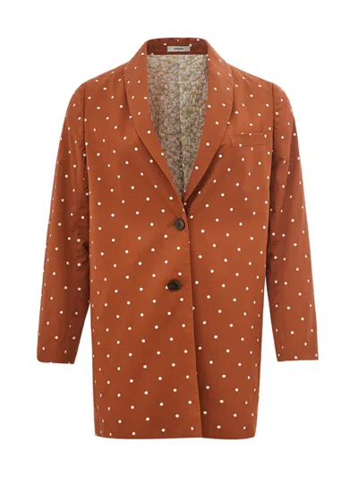 LARDINI JACKET TRENCH IN POIS LARDINI
