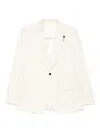 Lardini Single-button Suit Jacket In White