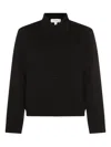 Lardini Virgin Wool Overshirt In Black