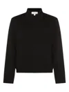 Lardini Virgin Wool Overshirt In Black