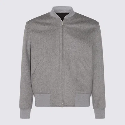 LARDINI JACKETS BLACKS AND GREYS