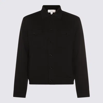 LARDINI JACKETS BLACKS AND GREYS