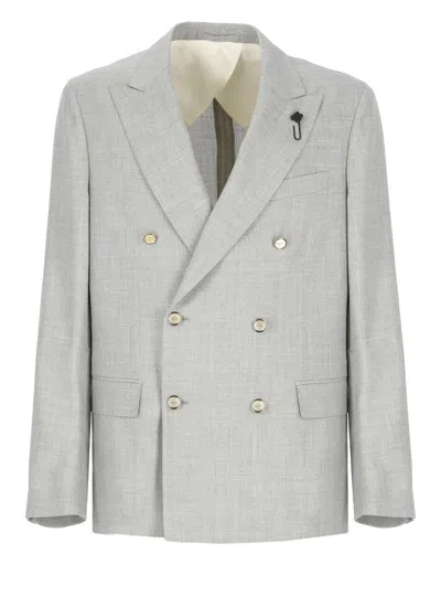 Lardini Jackets In Grey