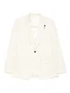 Lardini Single-button Suit Jacket In White