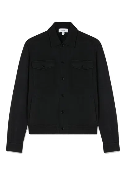 Lardini Button-up Cardigan In Black