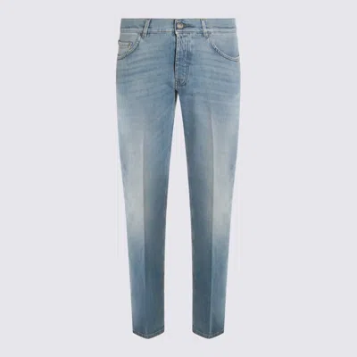 Lardini Light Blue Cotton Denim Jeans