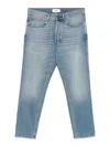 Lardini Straight Leg Denim Pants In Denim