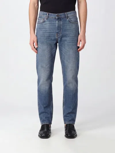 Lardini Jeans Men Color Denim In Blue