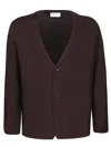 Lardini Knit Cardigan With Classic V-neck And Button Closure