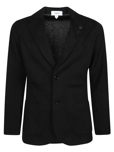 Lardini Knit Jacket In Black