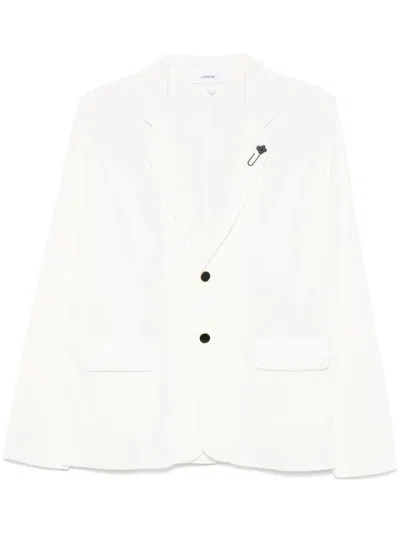 Lardini Knit Jacket In White