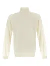 Lardini Knit Turtleneck In Cream