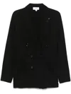 Lardini Double-breasted Patch-pocket Jacket
