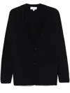 Lardini Knitted Blazer In Black
