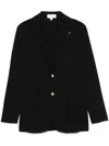 Lardini Knitted Blazer In Black
