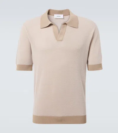 Lardini Polopullover Aus Baumwolle In Neutral