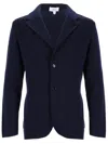 Lardini Knitted Jacket In Blue