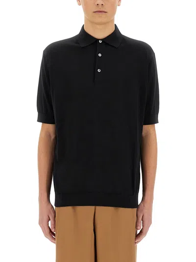 LARDINI KNITTED POLO.