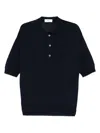 Lardini Gestricktes Poloshirt In Blue