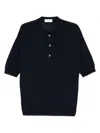 Lardini Gestricktes Poloshirt In Blue