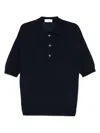 Lardini Gestricktes Poloshirt In Blue