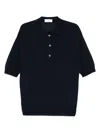 Lardini Gestricktes Poloshirt In Blue
