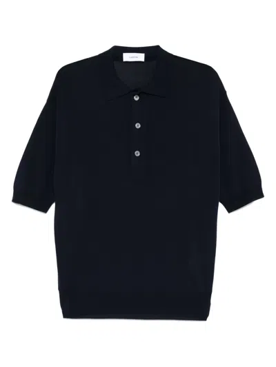 LARDINI KNITTED POLO SHIRT