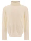 Lardini Wool High-neck Sweater