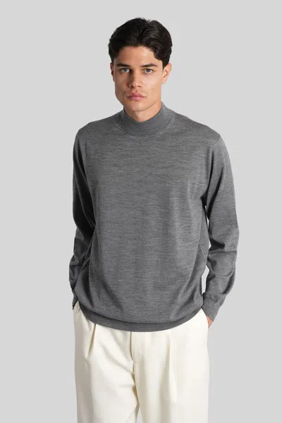 Lardini Knitwear In Grey Wool In Gray