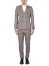 Lardini Kosmo Suit In Brown