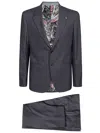 Lardini Lapel Suit In Blu