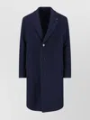 Lardini Lapel Single-breasted Jacket Front Pockets Pin In Blue