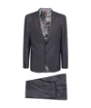 Lardini Lapel Suit In Black