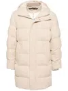 Lardini Layer Puffer Jacket In Neutrals