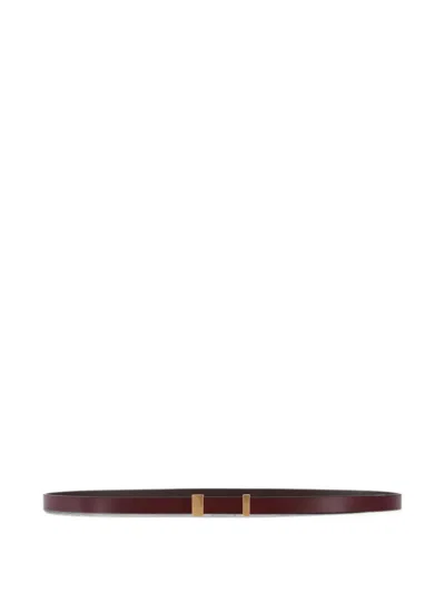 Lardini Leather Belt In Brown