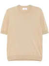 Lardini Stretch-jersey Sweater Ribbed Finish