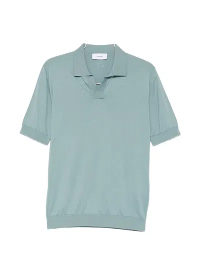 Lardini Short-sleeve T-shirt In Blue