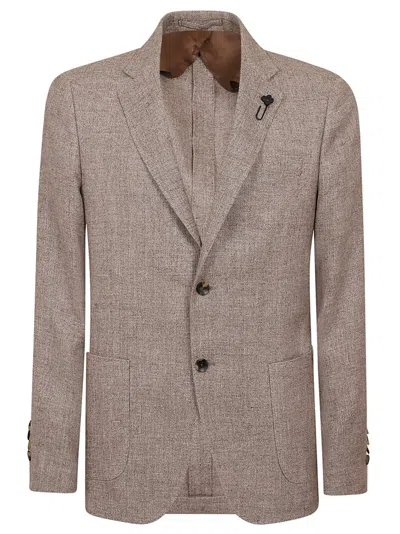Lardini Giacca Uomo Special Line Drop 7 Reg In Grey