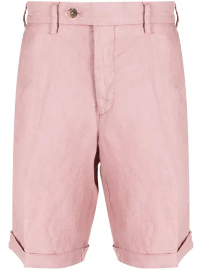 Lardini Bermuda Uomo Tinto Capo Drop Reg In Pink