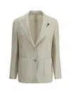 Lardini Linen Blazer In 150