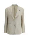 Lardini Linen Blazer In 150
