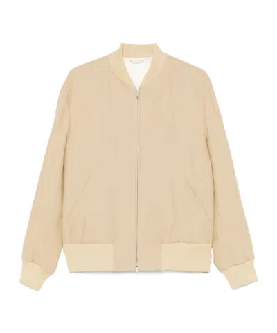 LARDINI LARDINI ZIPPED BOMBER JACKET