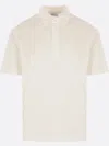 Lardini Linen Polo Shirt In White
