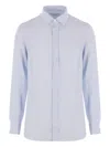 Lardini Hemd Aus Leinen In Blau