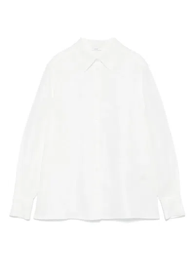 Lardini Linen Shirt In White