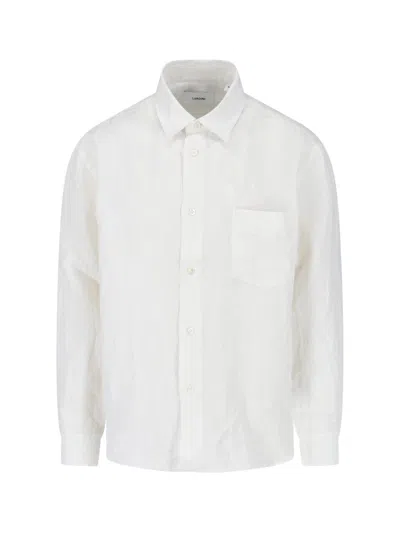 Lardini Linen Shirt In White